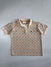 Burberry’s of London Vintage Nova Check Half-Zip Polo | Made in England (L)