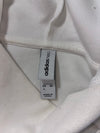 Adidas Neo Graphic Three-Stripe White Pullover Hoodie (2XL/3XL)