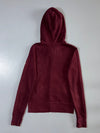 Abercrombie Kids | Fitch NY Zip Hoodie Maroon | (XS)