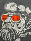 Peel & Lift Bearded Biker Graphic Pullover Hoodie (XL)
