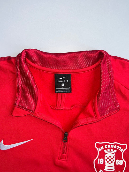 Nike Dri-FIT Croatia Football Quarter-Zip Pullover (Xl)