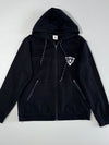 Notorious | Black Graphic Zip Hoodie | (S)