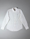 Hilfiger Denim White Long Sleeve Button-Up Shirt (M)