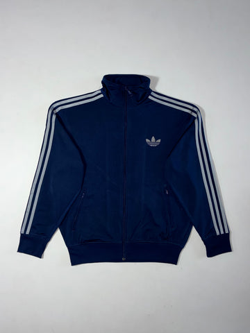 Vintage Adidas Originals Navy Blue Zip-Up Track Jacket (L)