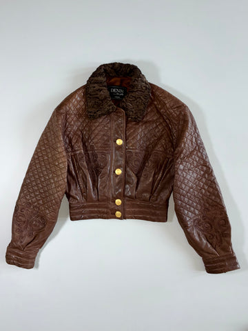 Denim In Pelle Quilted Jacket Women’s (S)