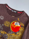Big Train | Brown Embroidered Koi Longsleeve | (L)