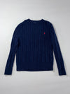 Polo Ralph Lauren Cable Knit Crewneck Sweater (M)