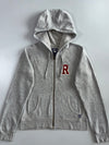 Roots Full Zip Logo Hoodie – Grey Melange (S)