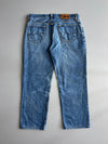 Vintage Lee Jeans Vintage Washed Denim (W:34) (L:38)