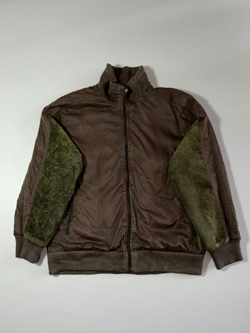 Royal Queen's Polo Team Brown Corduroy Panel Bomber – (XL)