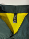 Adidas Three Stripes Est. 1949 Coach Jacket Green Yellow  (XL)