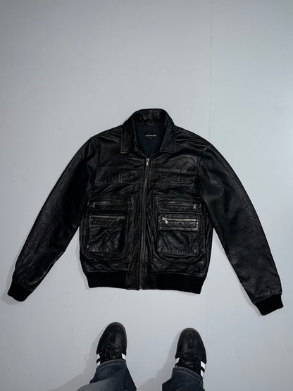 ZCalvin Klein Original Leather Jacket (RARE) (S/M)