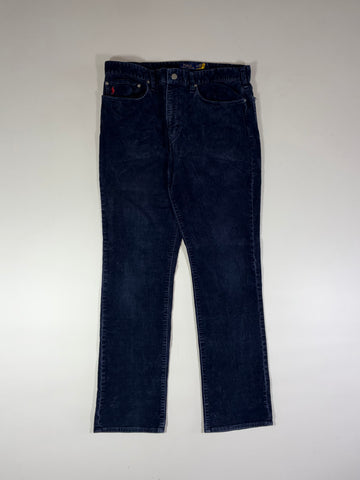 Polo Ralph Lauren Navy Corduroy Pants (W:36) (L:42)
