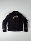 Vintage Alpinestars T-Jaws WP Armoured Motorcycle Racing Jacket Padded (S/M)