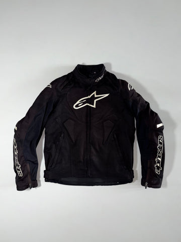 Vintage Alpinestars T-Jaws WP Armoured Motorcycle Racing Jacket Padded (S/M)
