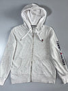 Tommy Hilfiger Sport Full-Zip Hoodie Heather Grey/White (S)
