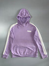 Puma T7 Contrast Sleeve Hoodie Lilac Purple (M)