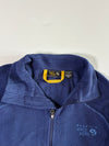 Mountain Hardwear Navy Quarter-Zip Fleece Pullover (M)