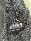 MLB Detroit Tigers Caravan Sherpa Fleece Hooded Zip Jacket (S)