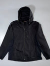 Kappa Hooded Windbreaker Jacket Black (L)