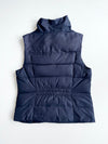 Abercrombie & Fitch Navy Puffer Vest with AF Patch woman’s(S)