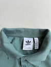 Vintage Adidas Green Colour Block Oversized Polo TShirt (3XL)