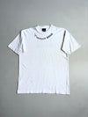Vintage Hummel White Vestjysk Bank Graphic Tee (L)
