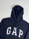 Gap Arch Logo Pullover Hoodie – Navy Blue (S)