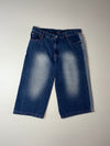 Betty Boop Jeans | Vintage Y2K Baggy Denim Jorts | (W:30) (L:27)