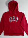 Gap Red Arch Logo Pullover Hoodie (M)