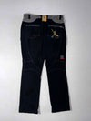 Vintage Black Yak Black Grey Wool Panel Hiking Pants (W:34) (L:39)