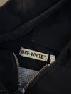 OFF-WHITE c/o Virgil Abloh | Diagonal Roses Zip-Up Hoodie Fully embroidered (M)