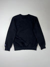 Champion Big Script Logo Crewneck Sweatshirt, Black (S)