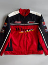 Vintage Racing Bomber Jacket – Red/Black, Sport8 Technal Wear (XL)