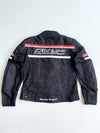 Fastlane Speed Fighter Motorcycle Racing Jacket – Black/Red (L)