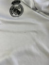 Adidas Real Madrid 2020/21 White & Pink Quarter-Zip Training Top (M)
