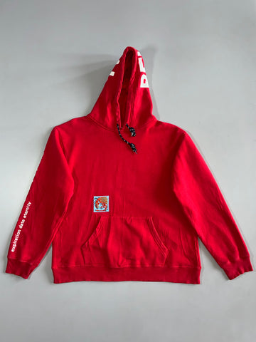 Belial Red Graphic Pullover Hoodie (XL)