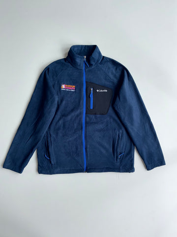 Columbia Fleece Full-Zip Jacket – Navy (Dunkin’ Donuts branding) (L/Xl)