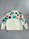 New Balance Floral Print Windbreaker Track Jacket (M)