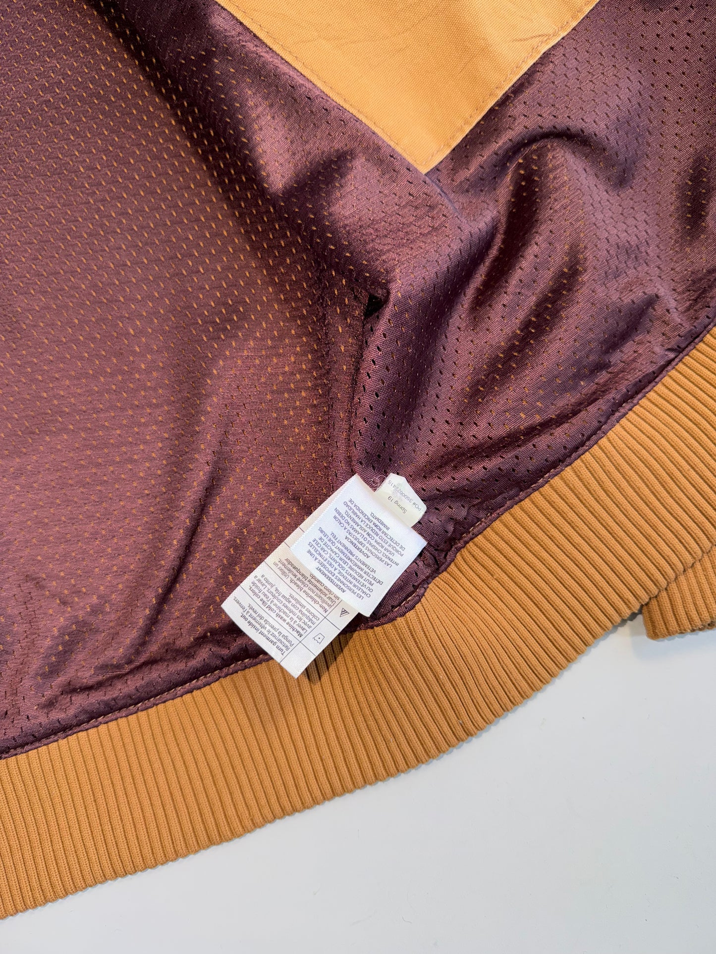 !      Carhartt Sandstone Canvas Bomber Jacket – Desert Tan (XL)