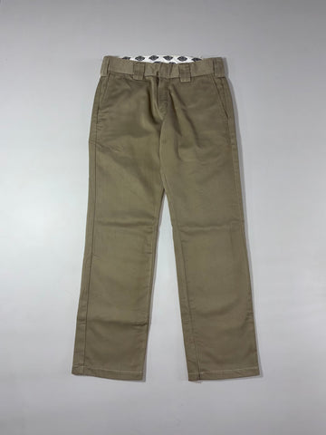Dickies Classic Khaki Straight-Leg Work Pants (W:32) (L:40)