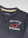 Hollister Redondo Embroidered Long Sleeve Thermal Top (L)