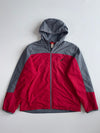Vintage Y2K Nike The Athletic Dept. Fleece-Lined Hooded Windbreaker  (2XL)
