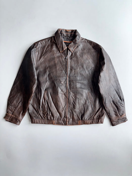 Super Premium Original Pure Leather Jacket (2XL)