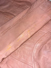 Gipsy Genuine Leather Moto Jacket – Dusty Rose Pink (S)