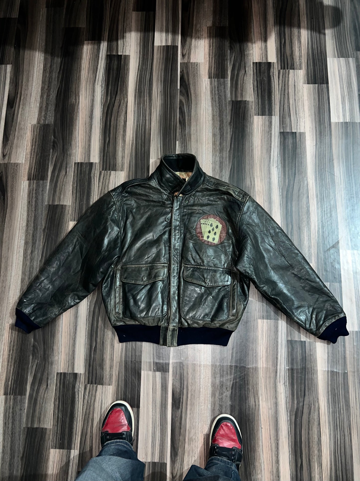 Avirex Lmt ED. Learher OG(RARE) BOGO S/M