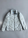 Columbia Puffer Jacket – Light Blue/Grey Print (S)
