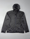 Puma Textured Fleece Zip Hoodie – Grey (M)