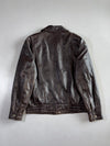 Antonovich Jindo Vintage Dark Brown   Genuine Leather lJacket (M)