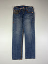 Y2K True Religion Billy Super T Jeans (W:34) (L:42)
